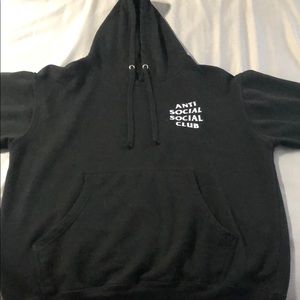 anti social social club hoodie